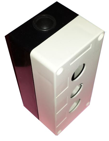 Caja 1 elemento diametro 22 plastico
