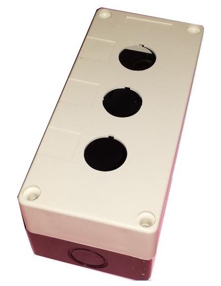 Caja 1 elemento diametro 22 plastico