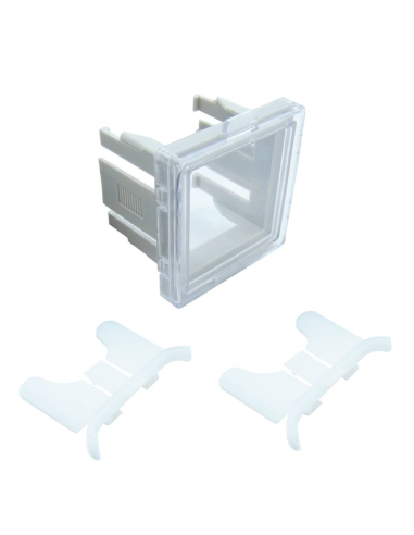 Support de montage Transpanel pour pressostat et vacuostat avec adaptateur de panneau