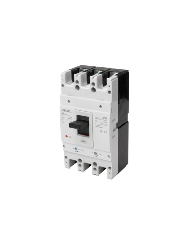 Interrupteur automatique boîtier moulé tripolaire 3x630A Régulation thermique et magnétique - Tracon
