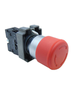 Mushroom stop button diameter 30 metal XB2 | ADAJUSA | price