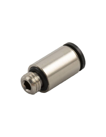 Straight male fitting with internal hexagon M3 4mm tube Series 56000 MINI - Aignep | ADAJUSA