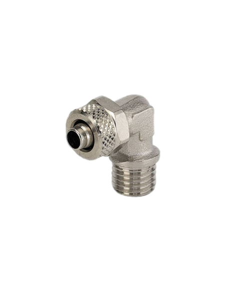 M12X1.5 male elbow fitting for 6/4 C Series tube - Metal Work | ADAJUSA