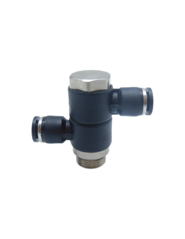 Adjustable 2-body fitting 1/2 tube diameter 8| ADAJUSA