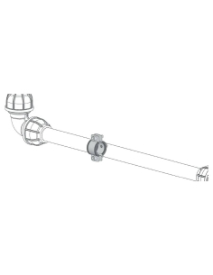 Bride de fixation en acier pour tube de 20 mm Sicomat | ADAJUSA | prix 2