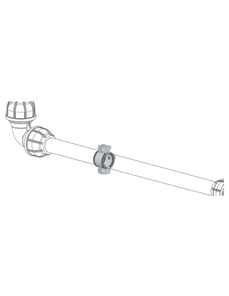 Steel fixing Clamp for 40mm tube Sicomat | ADAJUSA | price
