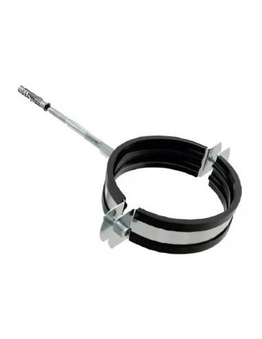 Steel fixing Clamp with plug for 32mm tube - Sicomat