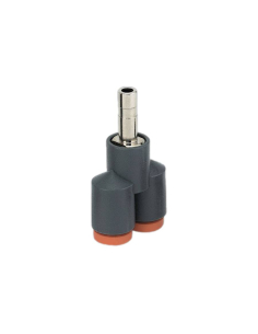 Intermediate Y fitting tube 4 with adapter 4 technopolymer - Metal Work | ADAJUSA