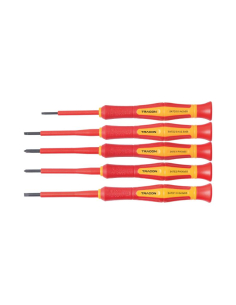 Jeu de 5 tournevis de précision pour isolation VDE 1000V CSETP5| ADAJUSA | prix