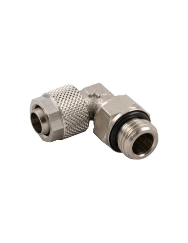 Raccord coudé réglable mâle 1/4 tube 10/8 Série 1000 - Aignep