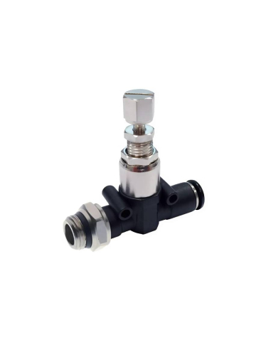 Short 1/8 male pressure Regulator - 6mm tube - Aignep