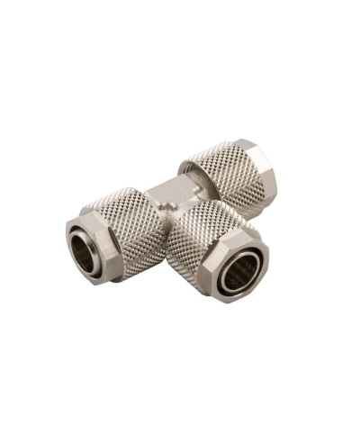 Raccord intermédiaire en T pour tubes 8/6 - 6/4 Série 1000 - Aignep