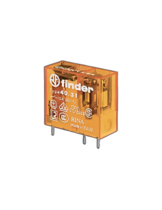 Miniature relay 1 contact 12Vdc 12A 40.31.9.012 FINDER ADAJUSA | price