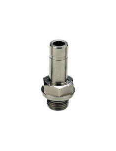 1/4 cylindrical male automatic adapter for 6 mm tube - Metal Work | ADAJUSA