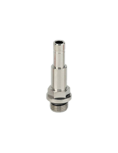 1/4 cylindrical male extended automatic adapter for 6 mm tube - Metal Work | ADAJUSA