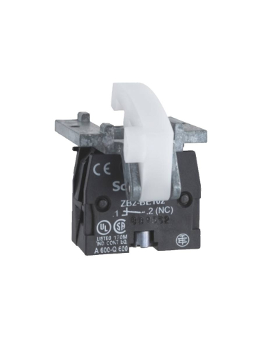 NC Closed contact mounting on Harmony XAC- SCHNEIDER base