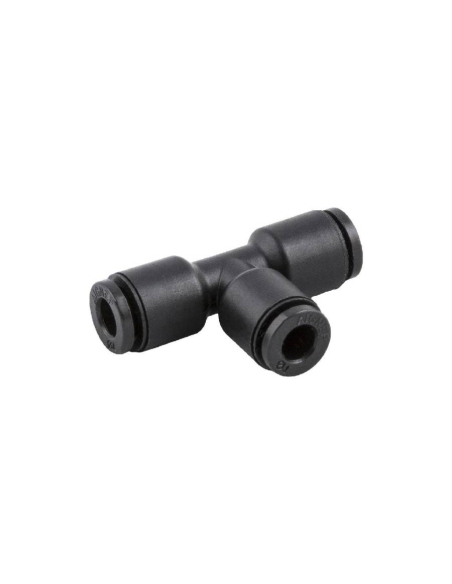 Raccord T intermédiaire tube 6mm Série 56000 MINI - Aignep | ADAJUSA