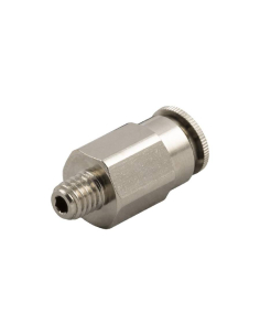 Raccord conique mâle droit M8X1,25 tube 6 pour lubrification et graissage Série 58000 Haute pression - Aignep | ADAJUSA