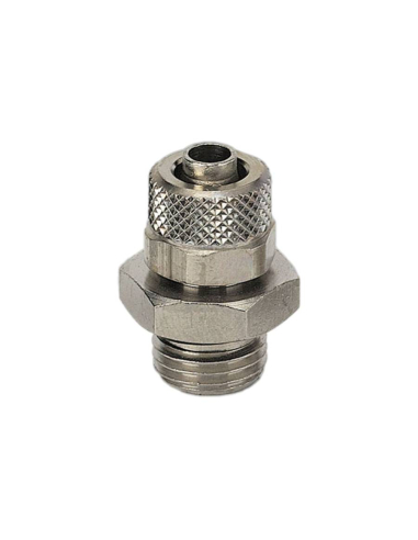 Straight male fitting 1/8 tube 8/6 Series C - Metal Work