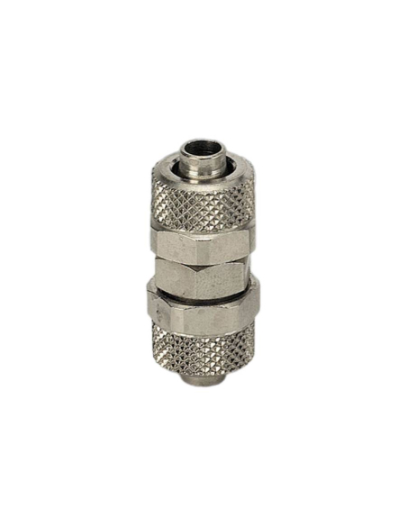 Straight intermediate fitting diameter 8/6 Series C - Metal Work | ADAJUSA