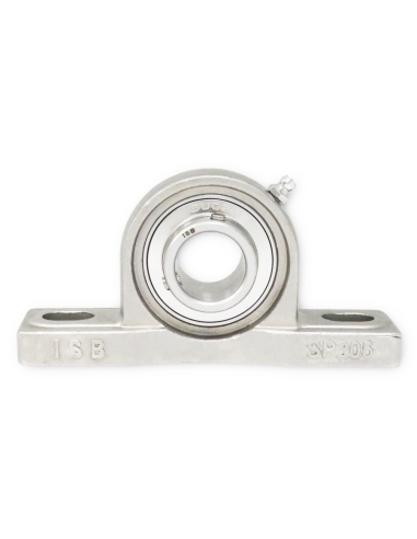 Support avec roulement INOX arbre 17mm UP003 - ISB