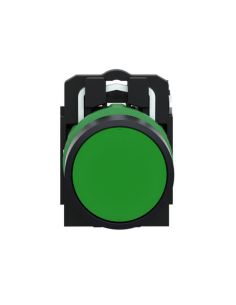 Bouton poussoir encastré na vert XB5 SCHNEIDER : ADAJUSA : prix 2