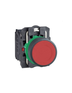 Bouton poussoir chasse d'eau nc rouge XB5 SCHNEIDER | ADAJUSA : prix