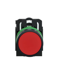 Bouton poussoir chasse d'eau nc rouge XB5 SCHNEIDER | ADAJUSA : prix 2