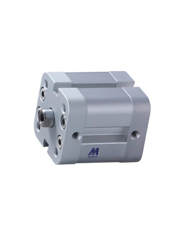 Compact pneumatic cylinder 20x30mm double acting female rod ISO 21287 - Mindman