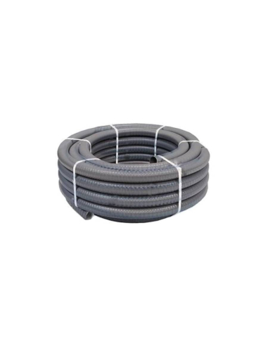 Tube spiralé flexible polyamide PG11 ROHRflex PA 6-L 50m diamètre 15,8mm gris foncé