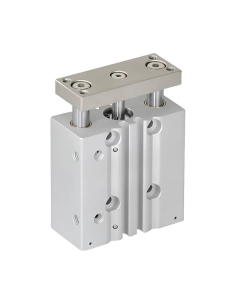Vérin pneumatique double guidage 25x200mm douille coulissante double effet compatible SMC - Mindman | ADAJUSA | prix