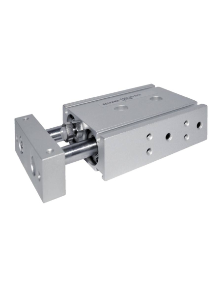 Compact pneumatic cylinder 25x30mm double acting parallel rods CG02 Series - Aignep | ADAJUSA | price