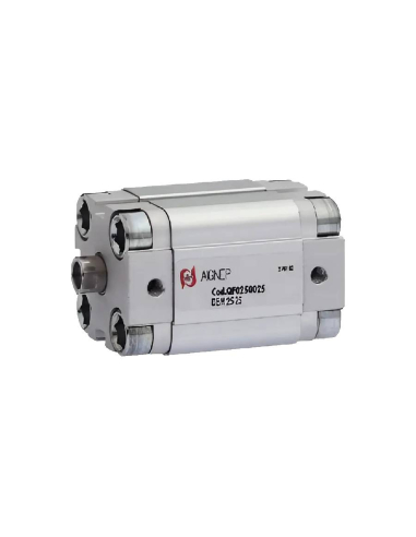 Vérin pneumatique compact 16x30mm double effet tige femelle UNITOP - Aignep