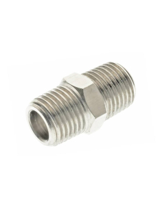 3/8" brass conical nipple with NPTF - BSPT threads - Aignep Accessories Series | ADAJUSA
