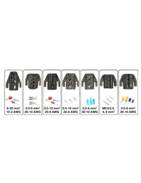 Pince à sertir à mâchoires interchangeables CRIMPSET| ADAJUSA | prix