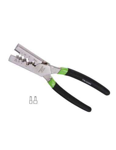 Pince à sertir pour embouts de 0,5 à 16 mm2