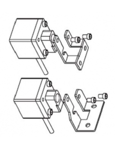 Soporte montaje presostato y vacuostato
