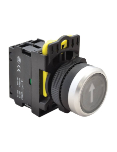 Bouton poussoir électrique noir "↑" 22mm en plastique NYG3-P4 | ADAJUSA | prix