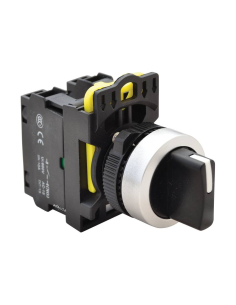 Sélecteur électrique 3 positions avec retour 2NO 22mm NYK3-S34BK | ADAJUSA | prix