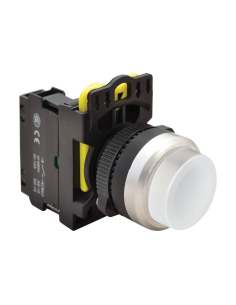 Bouton poussoir électrique blanc avec verrouillage NYK3-HW | ADAJUSA | prix