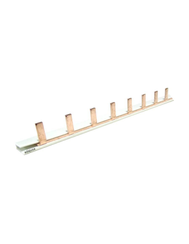 Electric connection comb 1 pole 125A 1 meter strip