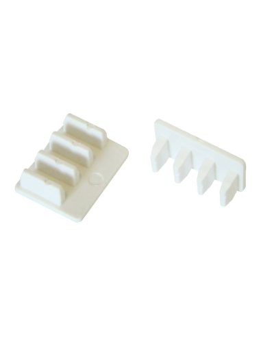 Couvercle pour peignes de connexion électrique 4P (sachet de 10 pièces)
