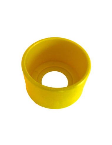 Collier de protection à bouton-poussoir fermé