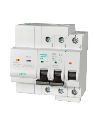 Système de contrôle et de protection de secours COMBI-PRO-MAX pour systèmes photovoltaïques triphasés 4x25A Toscano