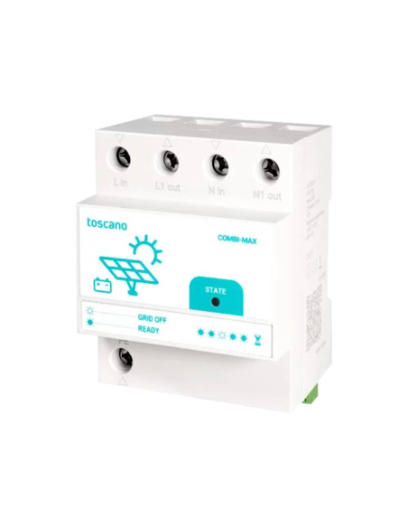 Système de contrôle de secours pour systèmes photovoltaïques triphasés COMBI-MAX Toscano| ADAJUSA | prix