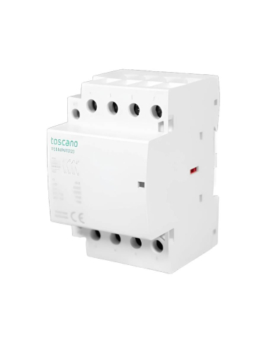 Contacteur modulaire quadripolaire 40A 230Vac - Toscano