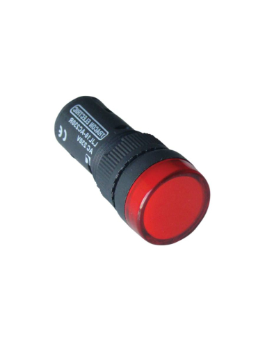 Pilote multi-lumière rouge 12 Vac/dc 16mm