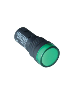 Pilote multiled vert 12 Vdc Vac diamètre 16 mm LJL16-GA| ADAJUSA | prix