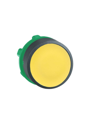 Bouton poussoir jaune Harmony XB5 - SCHNEIDER