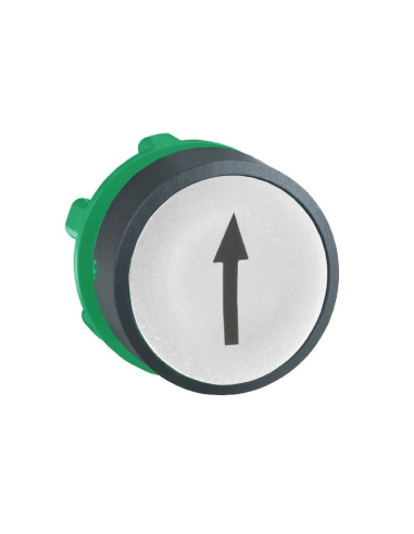 Bouton poussoir blanc (inscription "↑") Harmony XB5 - SCHNEIDER